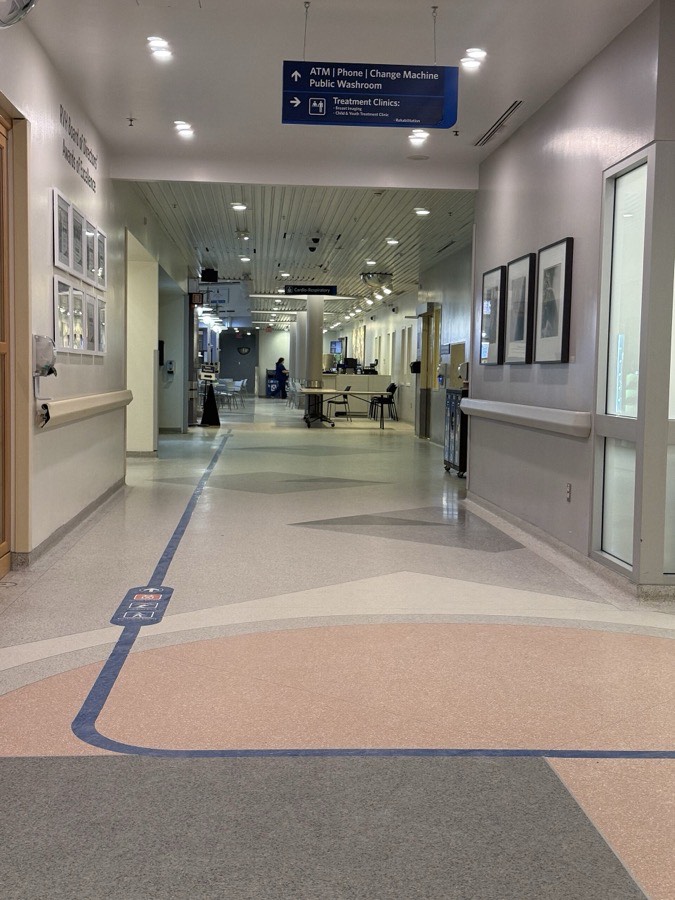 Hospital corridor